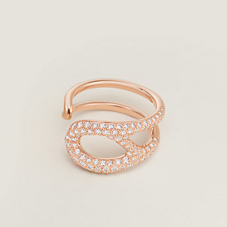 Chaine d'ancre Punk ring, medium model | Hermès Canada